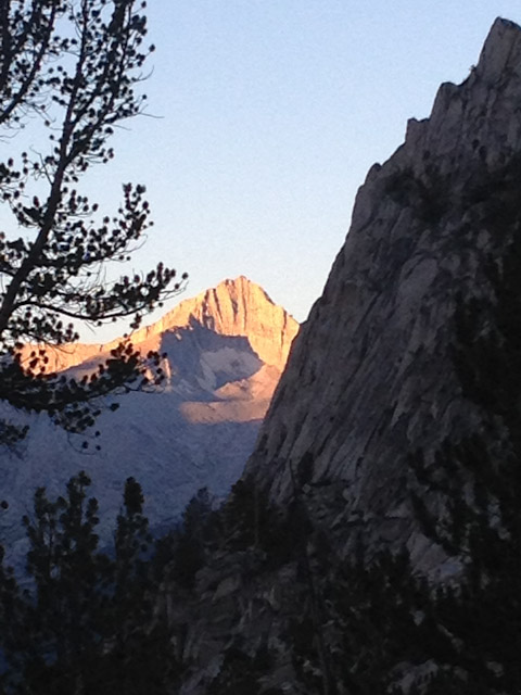 photo of peak from the west