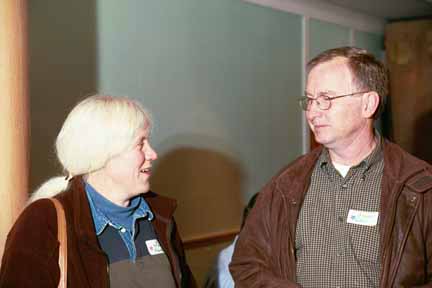 Photo, Sue and Brian