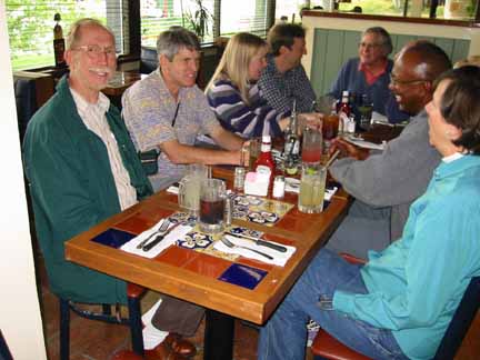 Photo, group at Chili's.