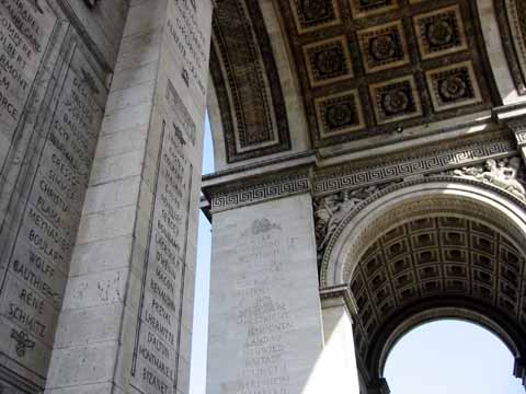 Photo, names in stone