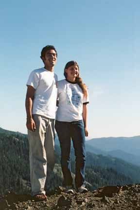 photo of couple posing on mound