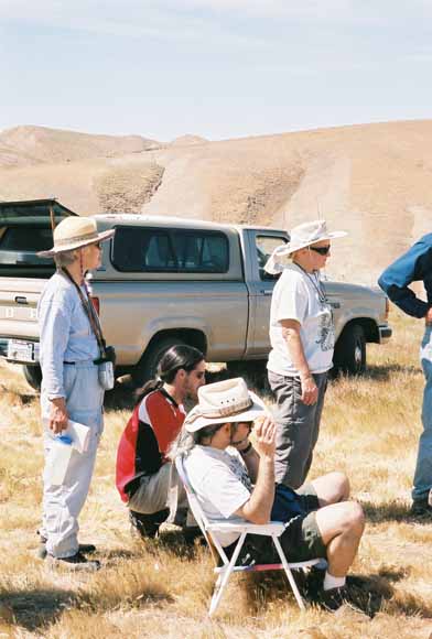 Photo of geologists in the field