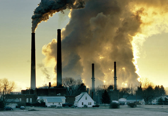 photo of smokestacks