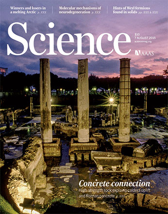 Cover of Science magazine