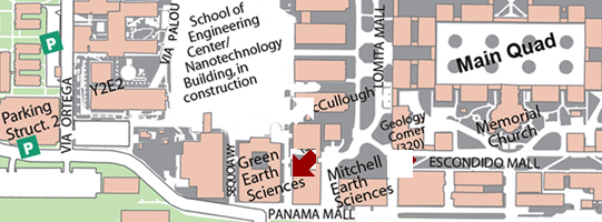 map showing Green Earth Sciences